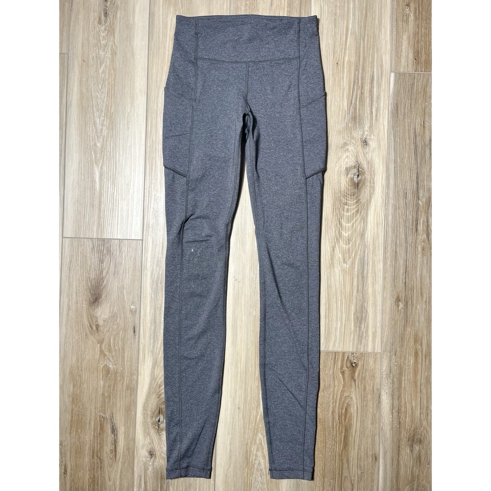 Lululemon Speed Up Tight Full-On Luxtreme Gray Leggings - Women Size 4